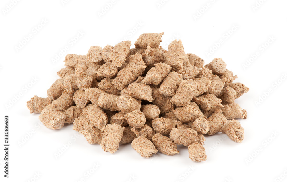 Extruded bran Extruded bran