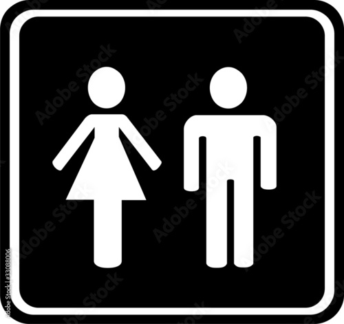 Toilette unisex Männer Frauen