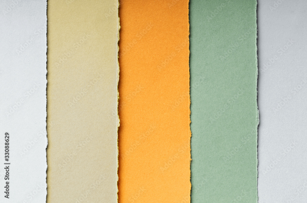Fototapeta premium Torn paper with space for your message