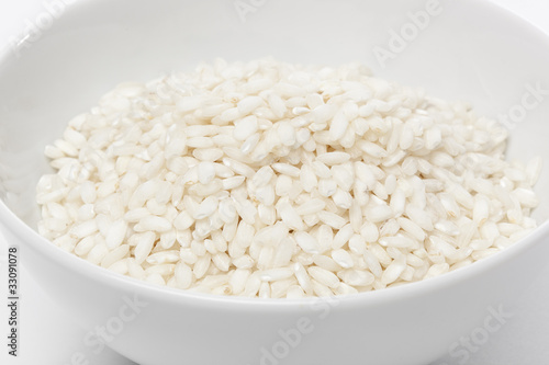 Dry white rice © Brent Hofacker