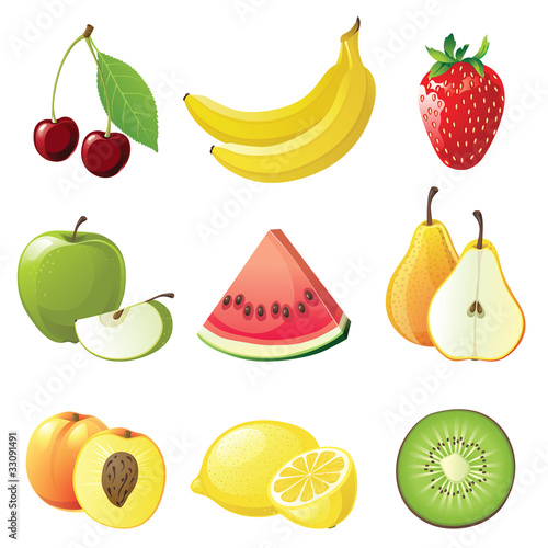 fruits icons
