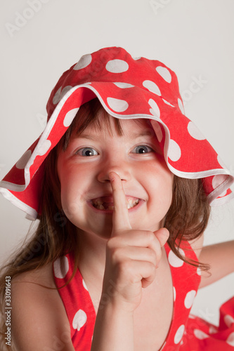 silent funny girl