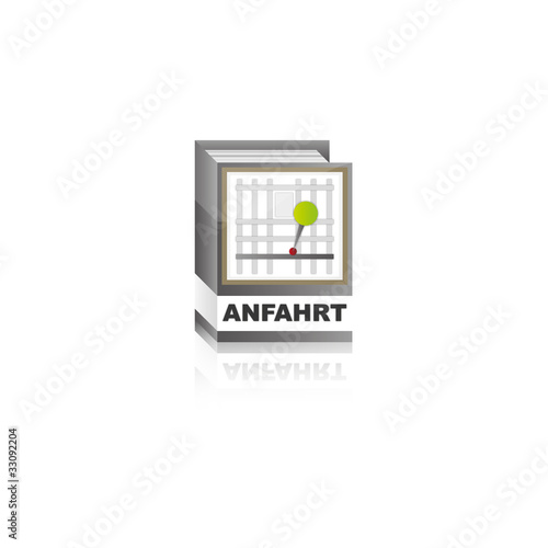 Anfahrt Buch Icon II