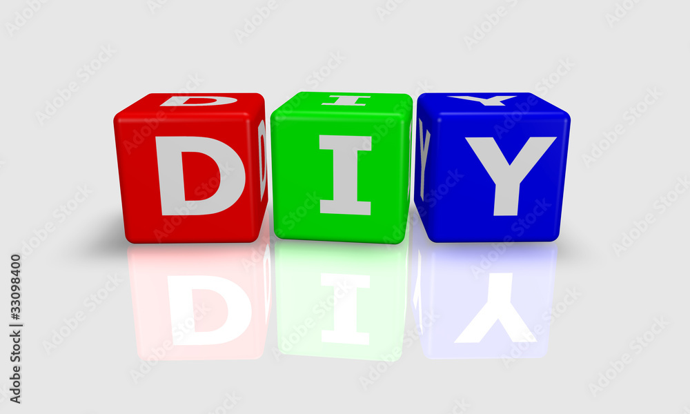 Cube word DIY - Do It Yourself Cube word DIY - Do It Yourself