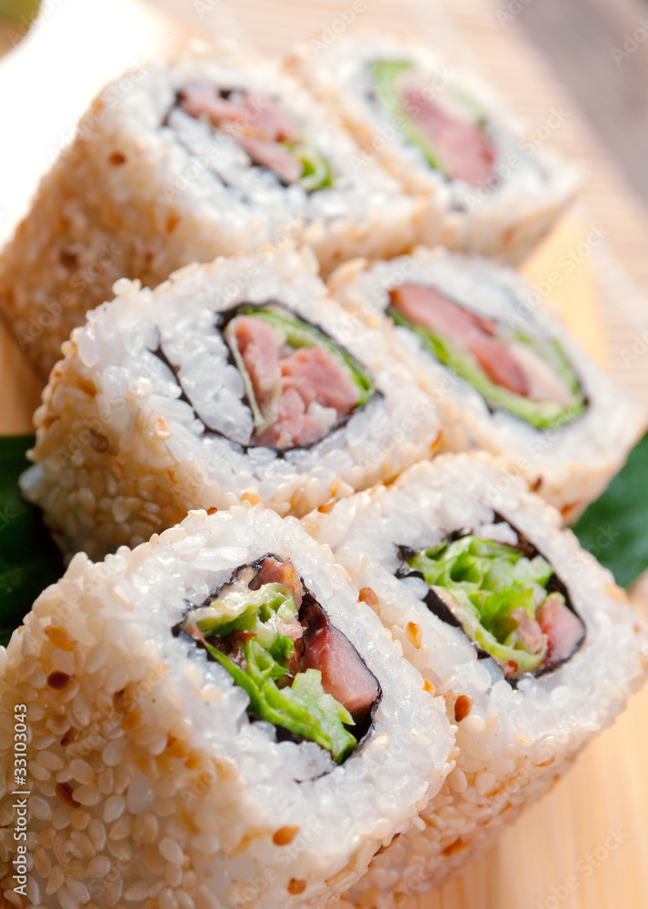 Japanese sushi Japanese sushi