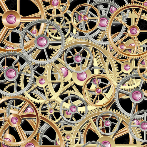 Zahnrad Gewirr - Steampunk 1