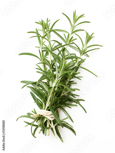 tied twigs of rosemary