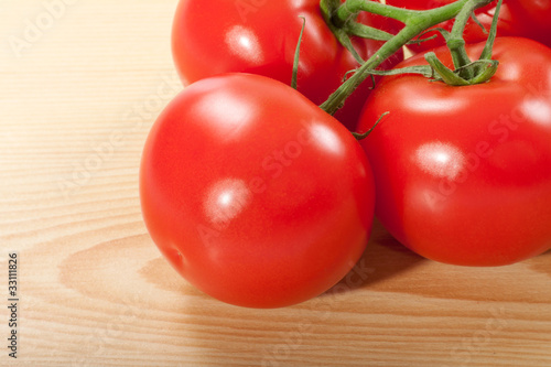 fresh red tomatoes