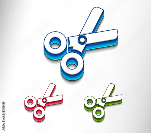 scissors web icon