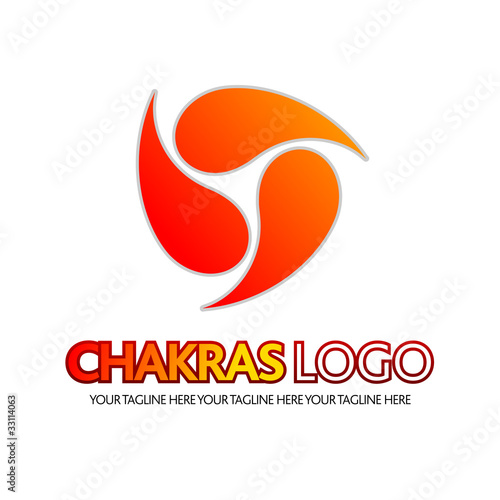 logo , chakras, meditazione
