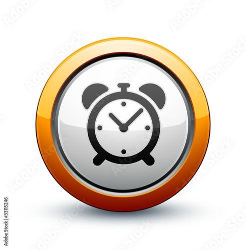 icône horloge réveil