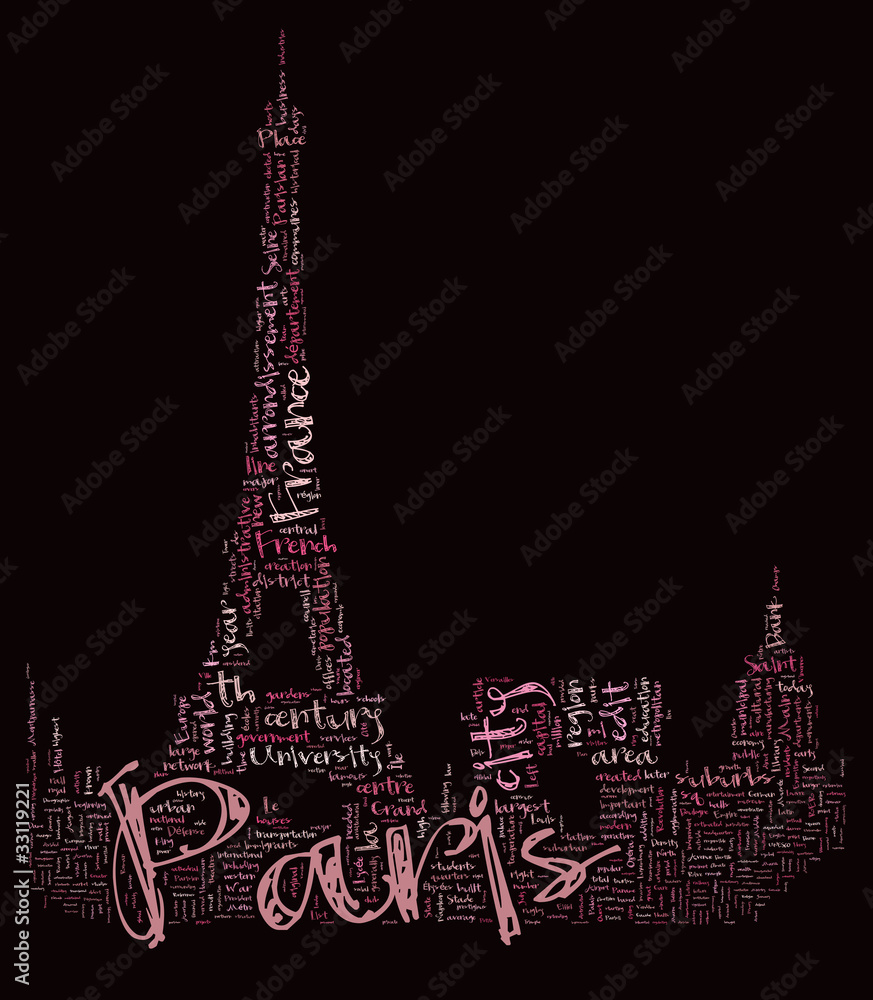 Paris (France) - Abstract Design Wallpaper