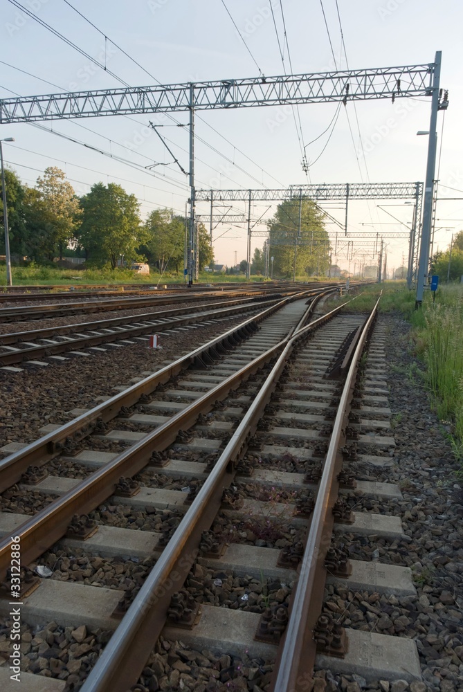 Fototapeta premium railway