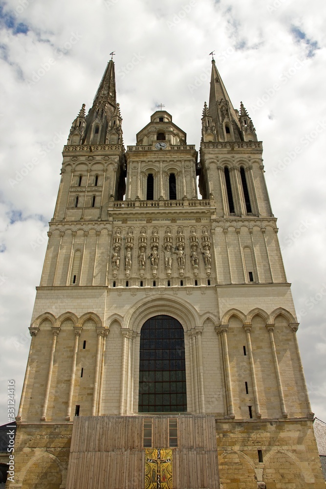 cathédrale d'angers maine et loire (france) cathédrale d'angers maine et loire (france)