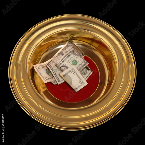 Tablou pe pânză Offering Plate