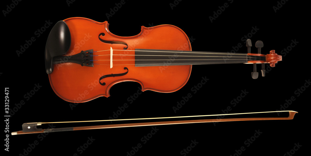 Fototapeta premium Violin & bow
