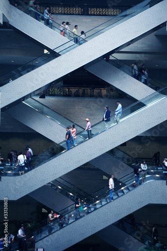escalator in super mall