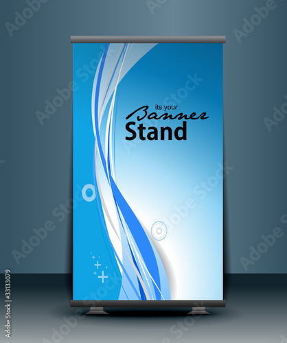 stand banner template