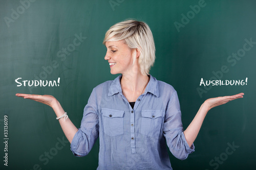Obraz na płótnie studium oder ausbildung