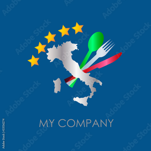 Logo Italian restaurant # Vector