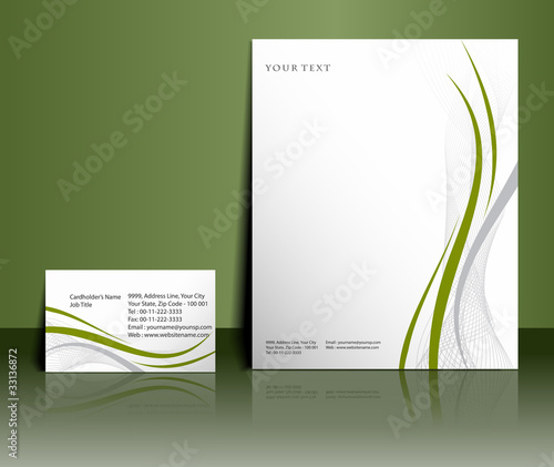 Business style templates