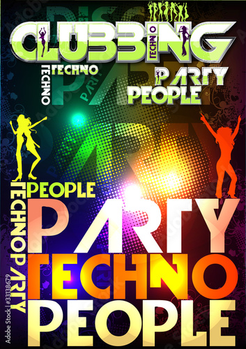 Partyflyer Regenbogen
