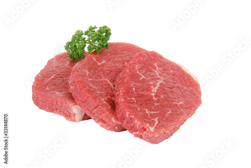 Round steaks photo