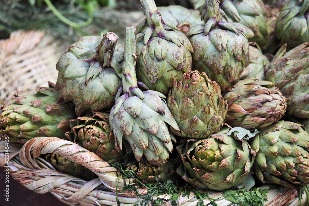 Fototapeta premium Artichokes