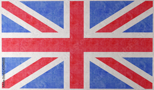 england flag on wall