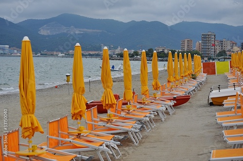 Quadro em tela Stabilimento balneare