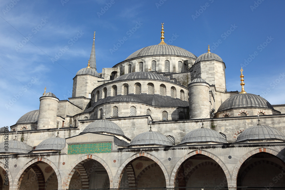 Sultan Ahmed Mosque (Blue Mosque) in Istanbul Turkey