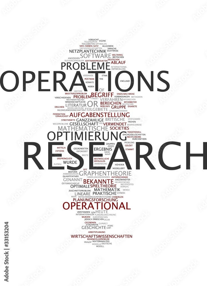 Operations Research Operations Research