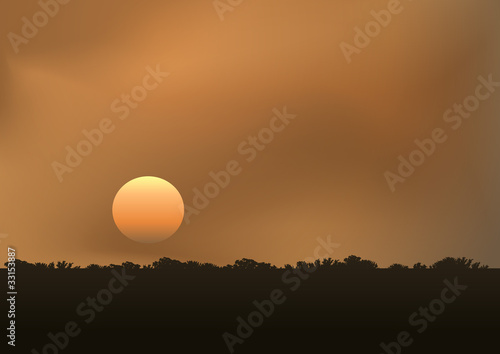 Couché de soleil