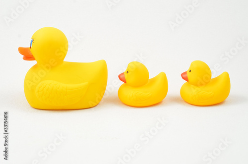 Rubber Duck and Ducklings