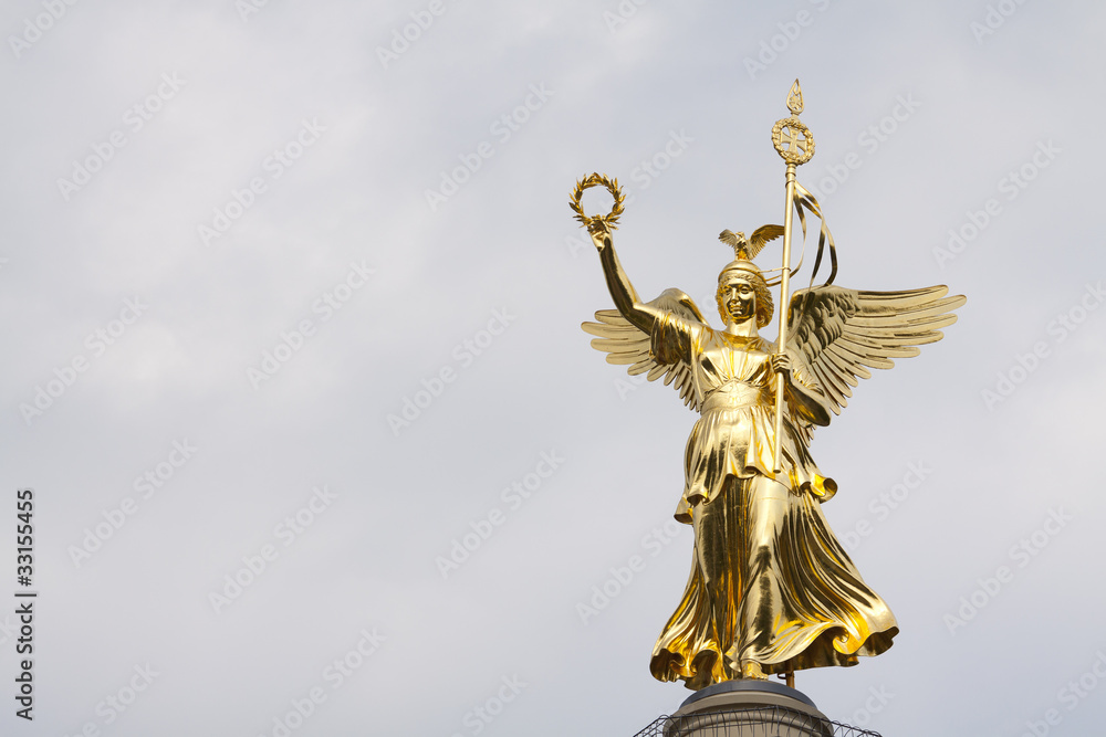 Restaurierte Siegessäule Berlin Restaurierte Siegessäule Berlin