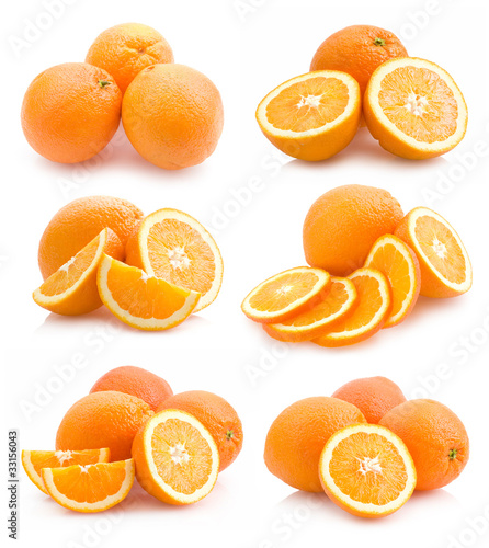 collection of orange images
