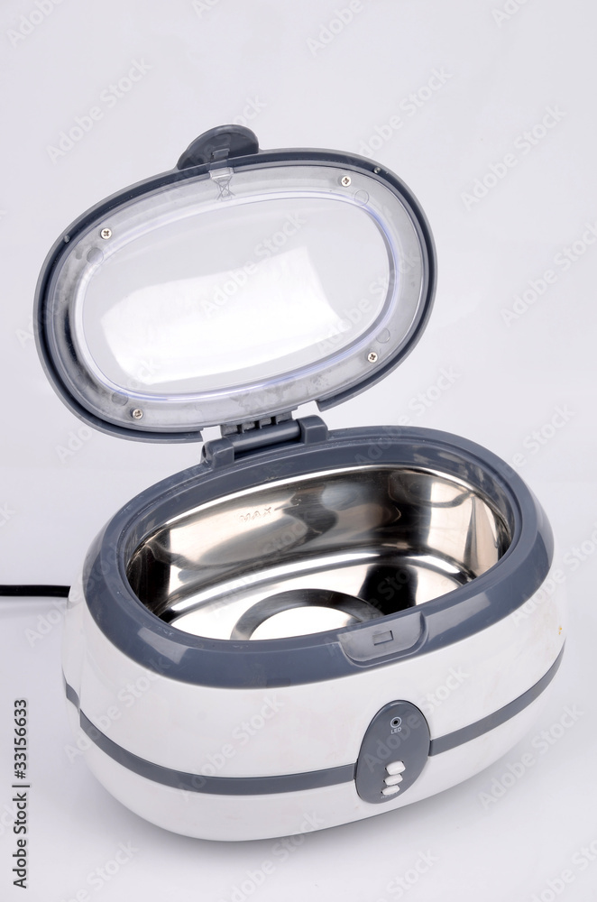 Naklejka premium ultrasonic cleaner