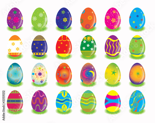 Eastern Rabbit searching eggs spring colors gallery