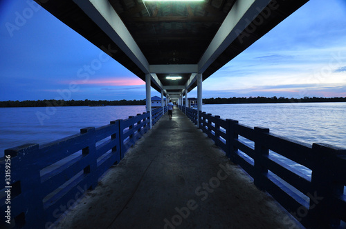 long link way to the jetty © Wong Hock Weng