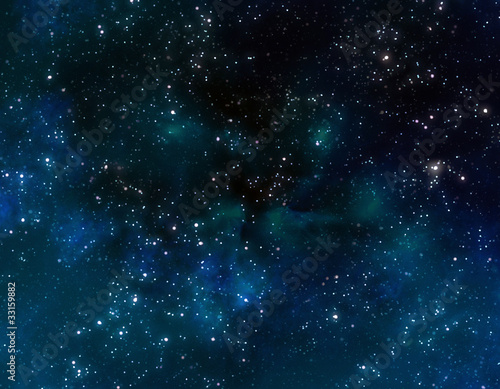 Obraz na plátně deep outer space or starry night sky