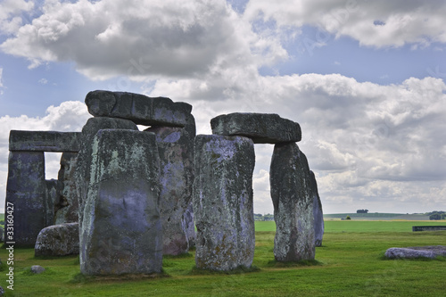 Stonehenge, a megalithic monument in England built around 3000BC photo