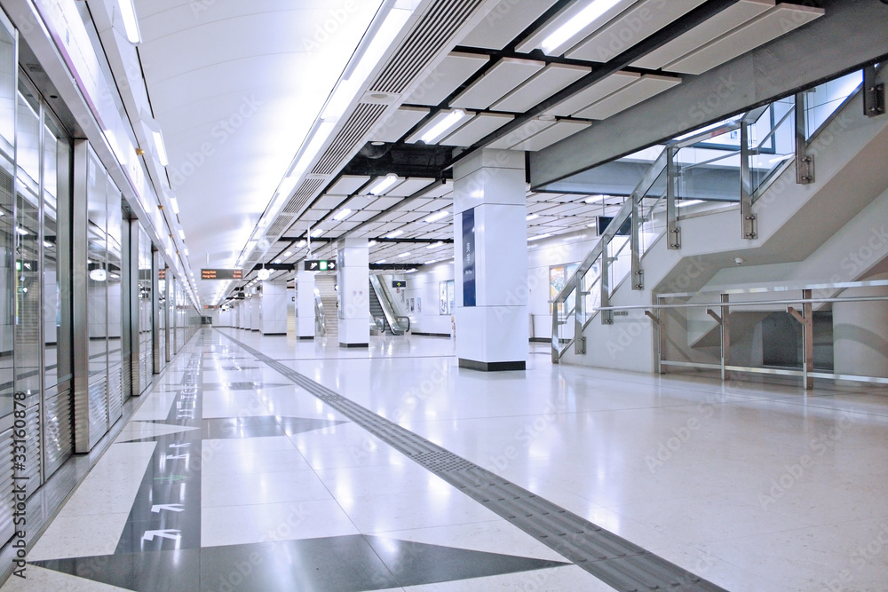 Obraz premium Hongkong underground