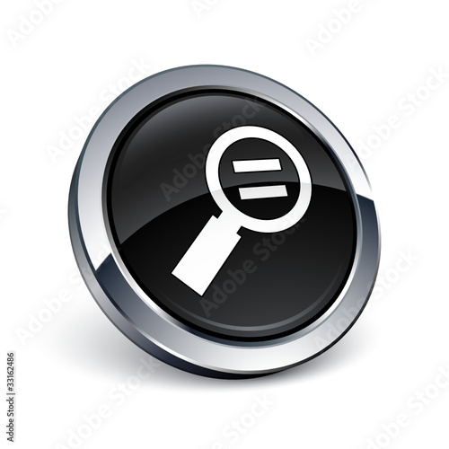 icône bouton internet loupe