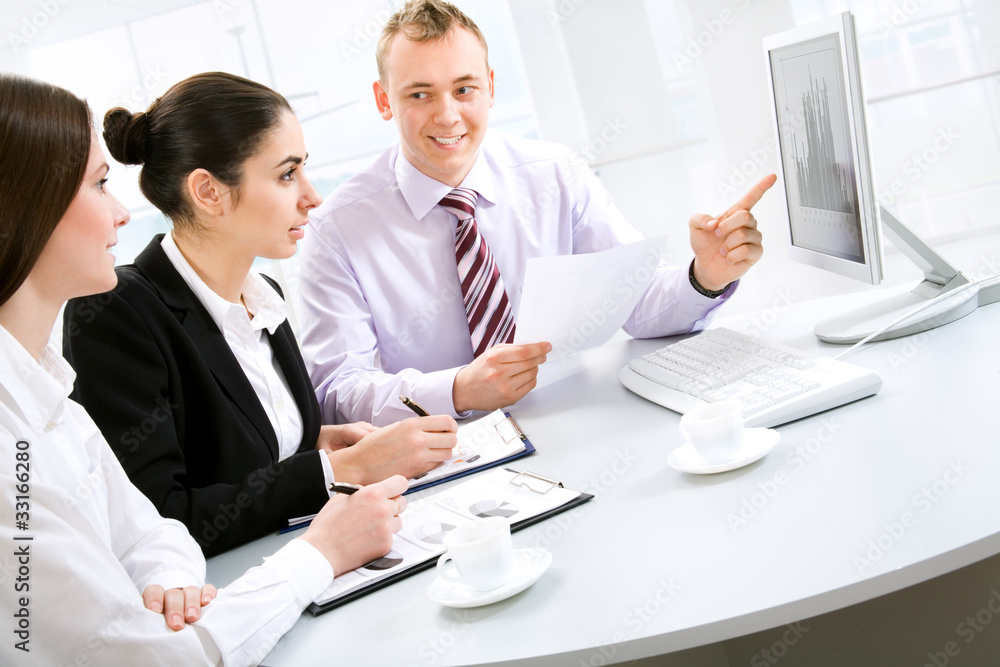 Obraz premium Businesspeople