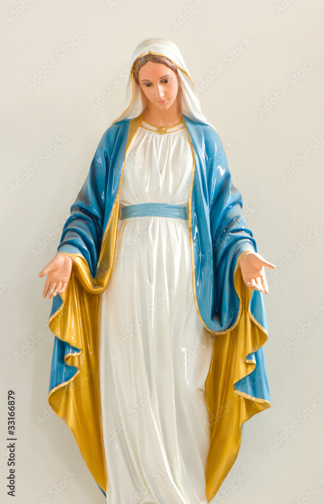 statue of saint Mary
