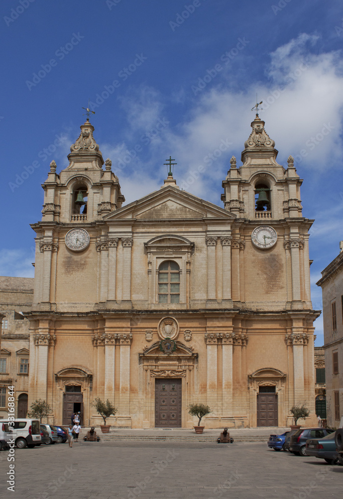 Obraz premium baroque facade