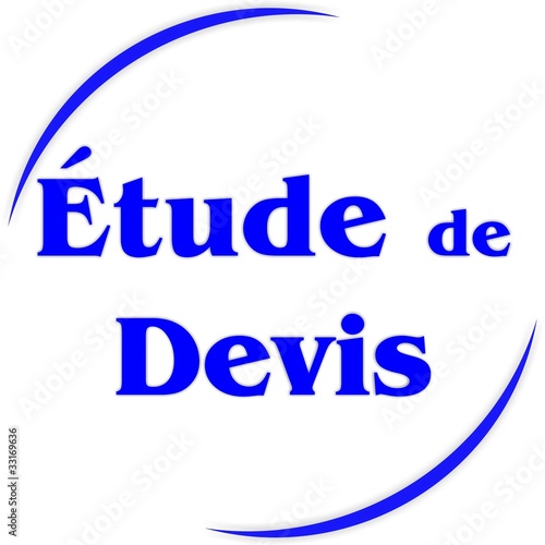 bouton étude de devis