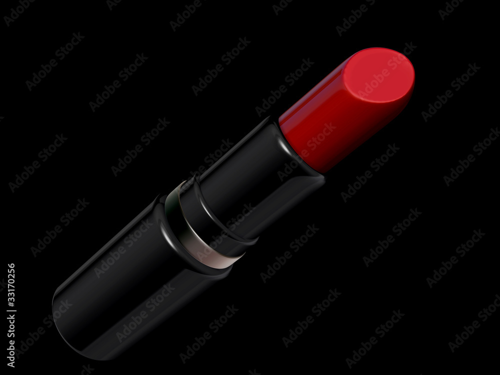 Lippenstift 3D Illustration Lippenstift 3D Illustration