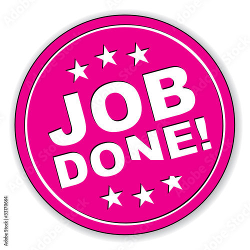 JOB DONE ICON