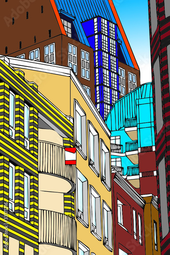 Architettura moderna - l'Aia - Olanda